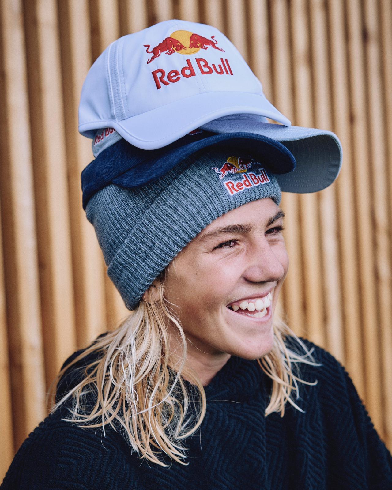 With the Red Bull team